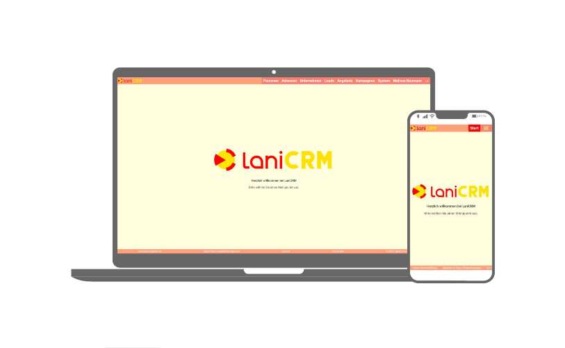 LaniCRM ist da Beitragsbild
